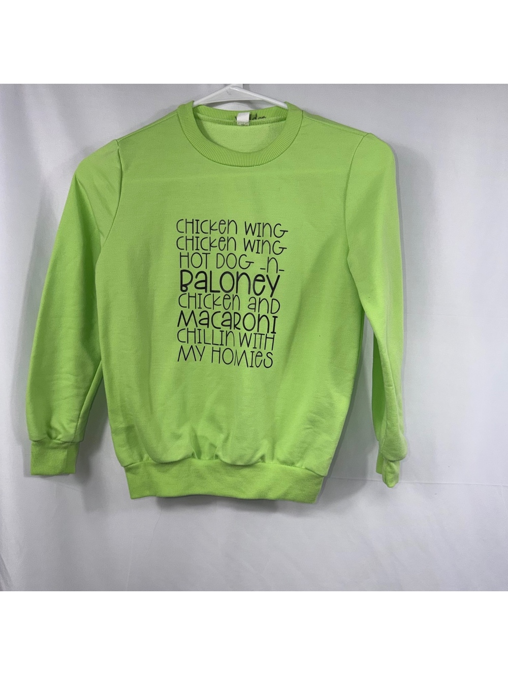 Kids Chicken Wing Graphic Sweatshirt 7-8Y
